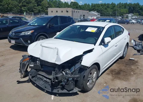 2020 Hyundai Elantra Sel из США, поврежденный, VIN 5NPD84LF6LH624524